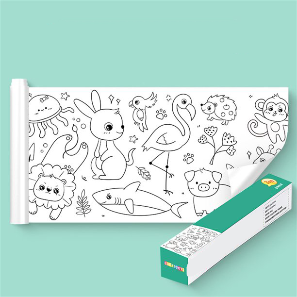 Drawing roll for kids: Unleash creativity without limits!