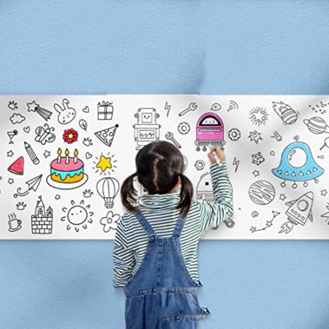 Drawing roll for kids: Unleash creativity without limits!