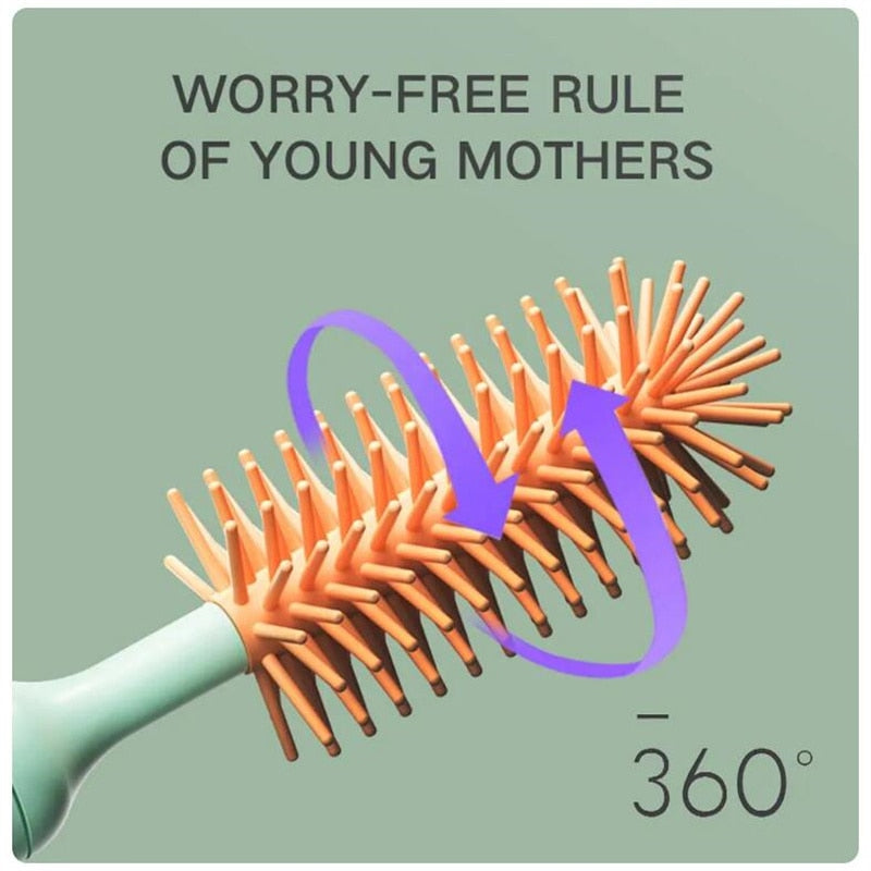 Spazzola elettrica in silicone