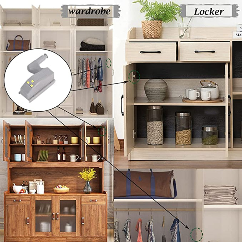 Erleuchten Sie Ihre Schränke automatisch mit Leichtigkeit