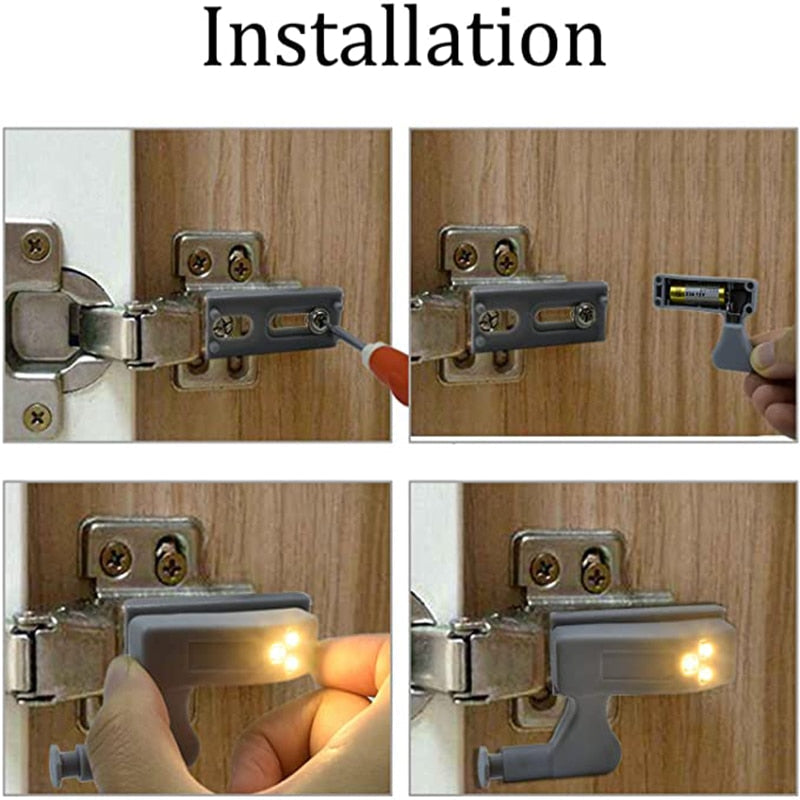 Erleuchten Sie Ihre Schränke automatisch mit Leichtigkeit