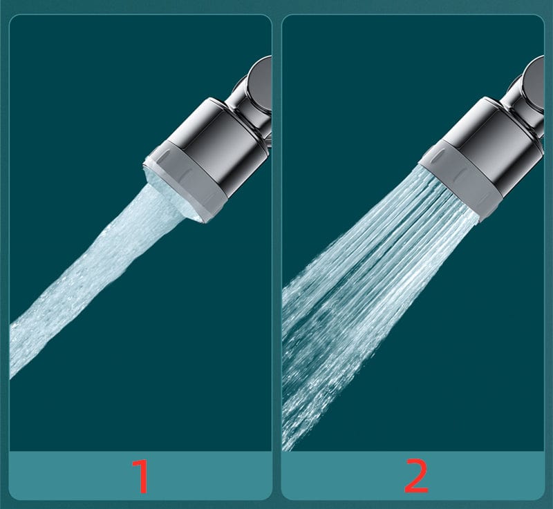 Otočná kohoutková přípojka pro snadné čištění