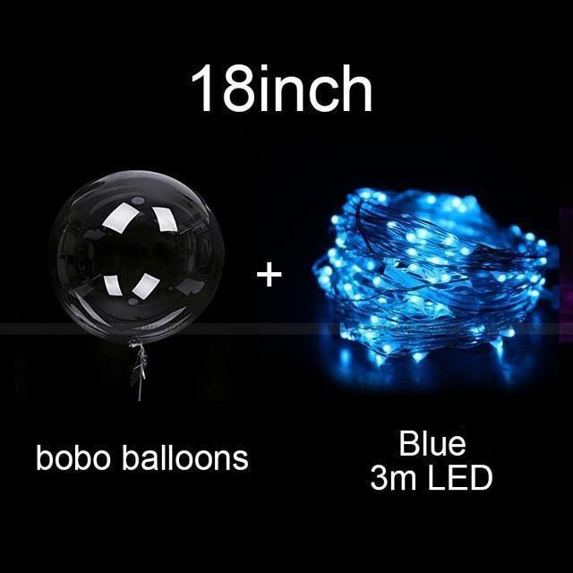 Ballons LED réutilisables pour illuminer vos fêtes (X10)